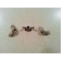Wing Nut, Stainless Steel, #8-32, 4 pieces Wing Nut, Stainless Steel, #8-32, 4 pieces